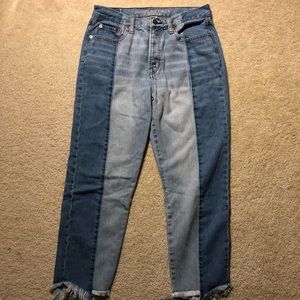 Two Toned American Eagle Jeans